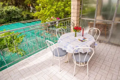 Balkon ili terasa u objektu Apartments 1000 Flowers