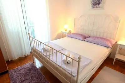 Krevet ili kreveti u jedinici u objektu Luka's House - ZF Hvar