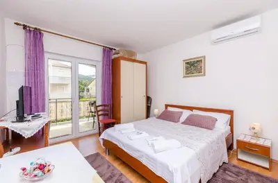 Krevet ili kreveti u jedinici u objektu Apartments Emmas studio