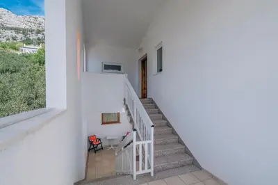 Balkon ili terasa u objektu Adria Brela Apartments