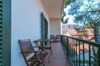 Balkon ili terasa u objektu Apartments by the sea Brela, Makarska - 16950