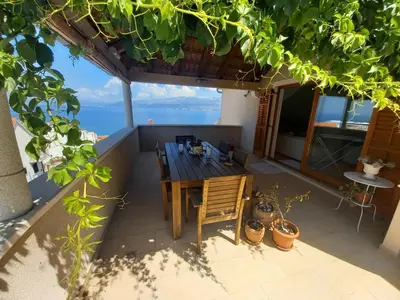 Balkon ili terasa u objektu Apartments with parking space Postira, Brac - 5617