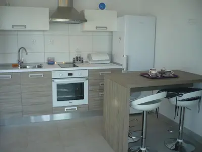 Kuhinja ili čajna kuhinja u objektu Apartments Mirela