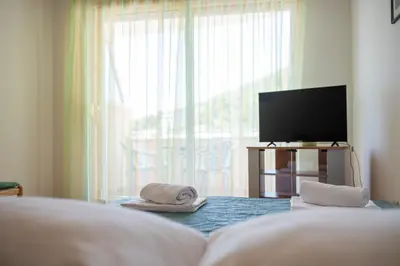 TV i/ili zabavni centar u objektu Apartment Smile