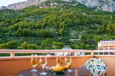 Pogled na planine ili pogled na planine iz apartmana