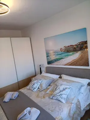 Krevet ili kreveti u jedinici u objektu Apartments Zana