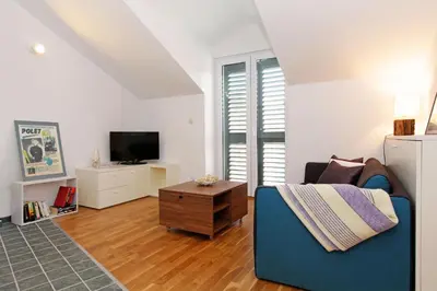 TV i/ili zabavni centar u objektu Superb penthouse Luna