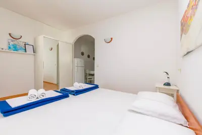Krevet ili kreveti u jedinici u objektu Apartments Ivo