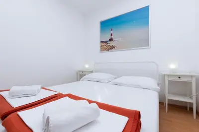 Krevet ili kreveti u jedinici u objektu Apartments Ivo