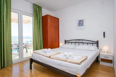 Krevet ili kreveti u jedinici u objektu Apartments Ivo
