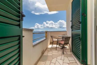 Balkon ili terasa u objektu Sita Apartmani