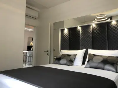 Krevet ili kreveti u jedinici u objektu Skypool Suite 77 with private pool