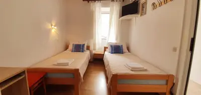 Krevet ili kreveti u jedinici u objektu Apartments Jurić - 2 A lovely room for 2