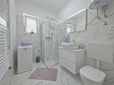 Kupaonica u objektu Apartman Nikica