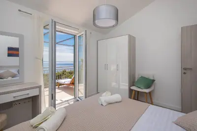 Krevet ili kreveti u jedinici u objektu Apartments Silvana