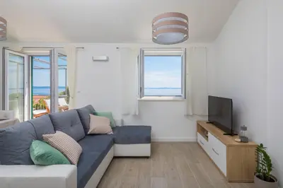 TV i/ili zabavni centar u objektu Apartments Silvana