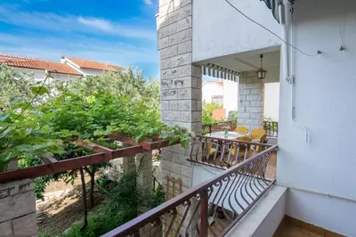 Balkon ili terasa u objektu Apartments Bašković