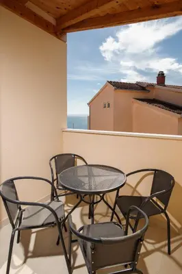 Balkon ili terasa u objektu NERA lux apartment