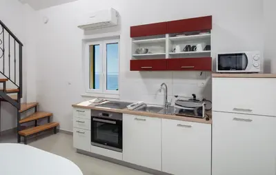Kuhinja ili čajna kuhinja u objektu NERA lux apartment