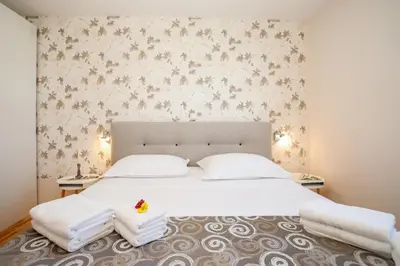 Krevet ili kreveti u jedinici u objektu Villa Plaža