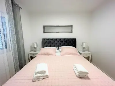 Krevet ili kreveti u jedinici u objektu Apartment Makarska