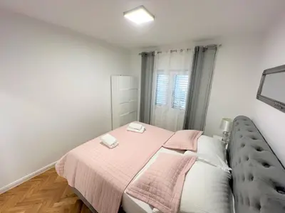 Krevet ili kreveti u jedinici u objektu Apartment Makarska