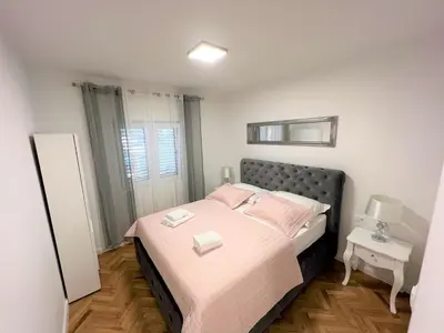 Krevet ili kreveti u jedinici u objektu Apartment Makarska