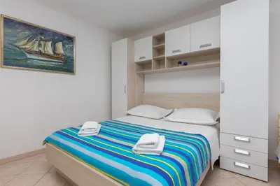 Krevet ili kreveti u jedinici u objektu Apartments Zdravko