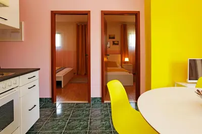 Krevet ili kreveti u jedinici u objektu Bol Apartment Bruna