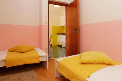 Krevet ili kreveti u jedinici u objektu Bol Apartment Bruna