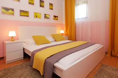 Krevet ili kreveti u jedinici u objektu Bol Apartment Bruna