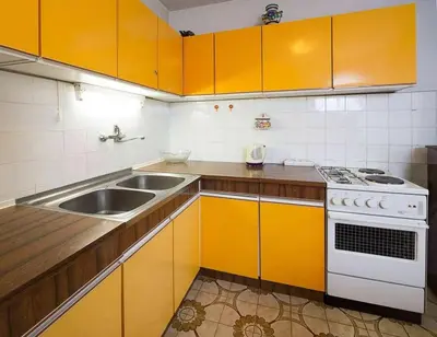 Kuhinja ili čajna kuhinja u objektu Apartments by the sea Povlja, Brac - 17472