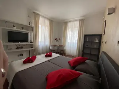 TV i/ili zabavni centar u objektu Apartman Torre