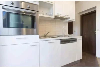Kuhinja ili čajna kuhinja u objektu Sea View Apartments with jaccuzzi