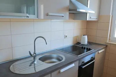 Kuhinja ili čajna kuhinja u objektu Apartment Neva