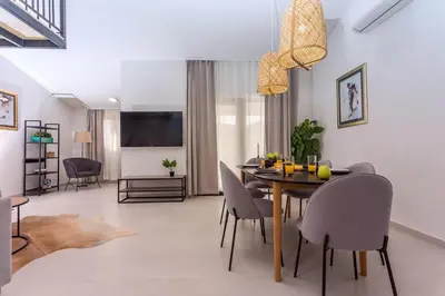 TV i/ili zabavni centar u objektu VILLA REMUSIC Pool, whirlpool, Sauna,4 bedrooms, amazing landscape