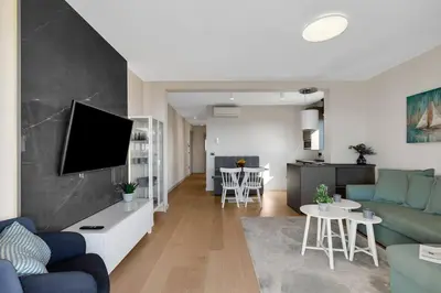 TV i/ili zabavni centar u objektu Apartmani Vila Jelena - Makarska Exklusiv