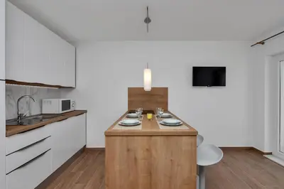Kuhinja ili čajna kuhinja u objektu Ivan Sea View Apartment