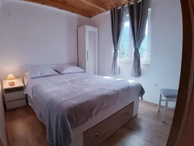 Krevet ili kreveti u jedinici u objektu Kuća za odmor Dobrila