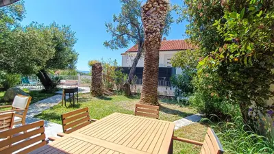 Vrt u objektu Family villa on the coast