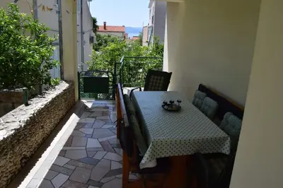 Balkon ili terasa u objektu Apartman Linda
