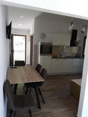 Kuhinja ili čajna kuhinja u objektu Sea view Apartment