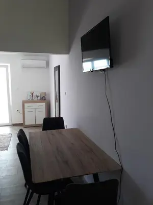 TV i/ili zabavni centar u objektu Sea view Apartment