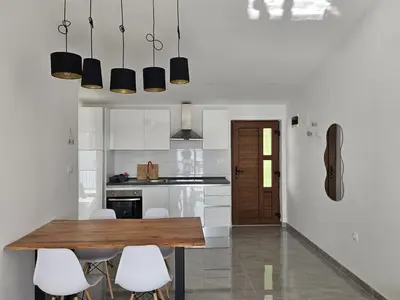 Kuhinja ili čajna kuhinja u objektu Sea view Apartment