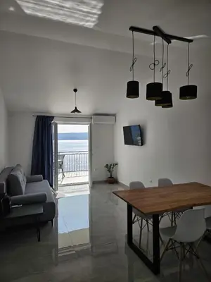 TV i/ili zabavni centar u objektu Sea view Apartment