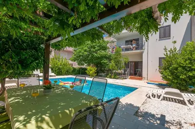 Bazen u objektu Apartments Ljiljana ili u blizini