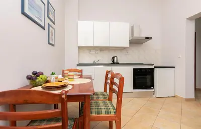 Kuhinja ili čajna kuhinja u objektu Apartments Ljiljana
