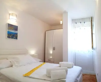 Krevet ili kreveti u jedinici u objektu Newly renovated apartment ''Marin'' in the center!