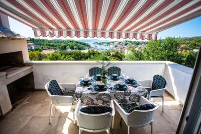 Balkon ili terasa u objektu Villa Decima