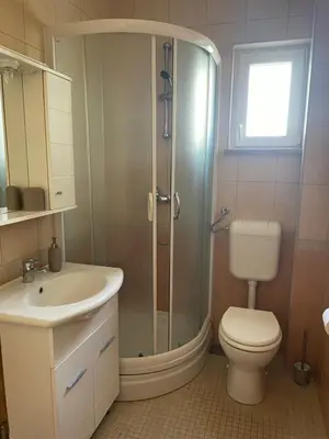 Kupaonica u objektu my home Promajna